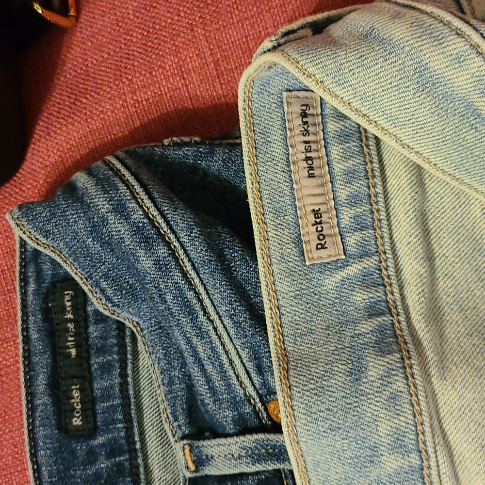 NWOT aritzia Citizen of humanity rocket medium denim 28 - Picture 8 of 11